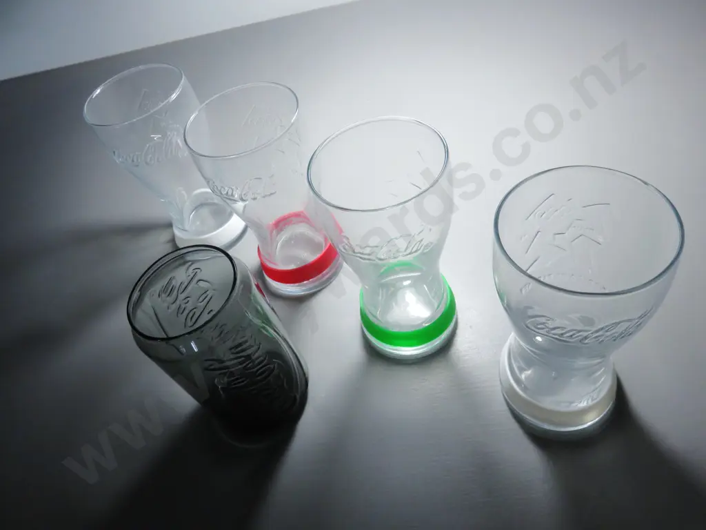 Set of four Coca-Cola 2012 London Olympics commemorative Glasses Image 1++