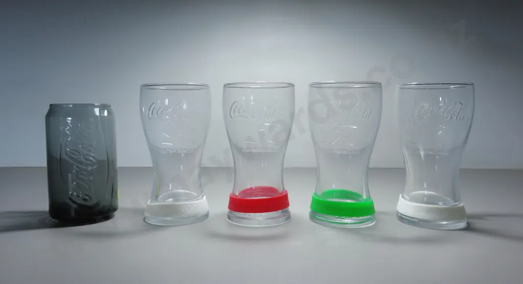Set of four Coca-Cola 2012 London Olympics commemorative Glasses Image 1++