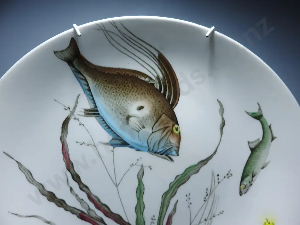 Vintage Johnson Bros of England decorative fish plate Image 1++