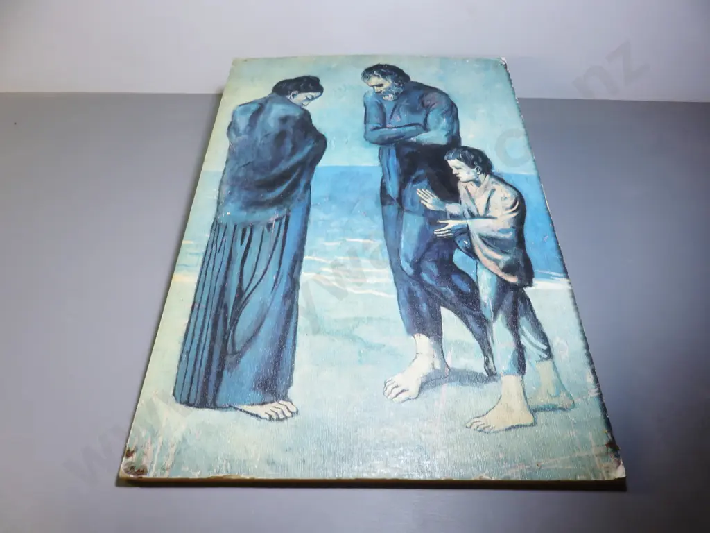 Vintage Picasso print on board titled “The Tragedy” Image 1++