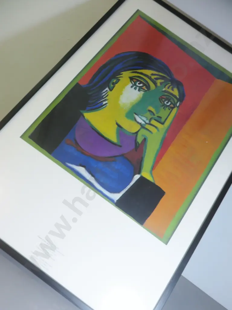Rare original 1989 Auckland City Art Gallery Picasso advertising Print Image 1++