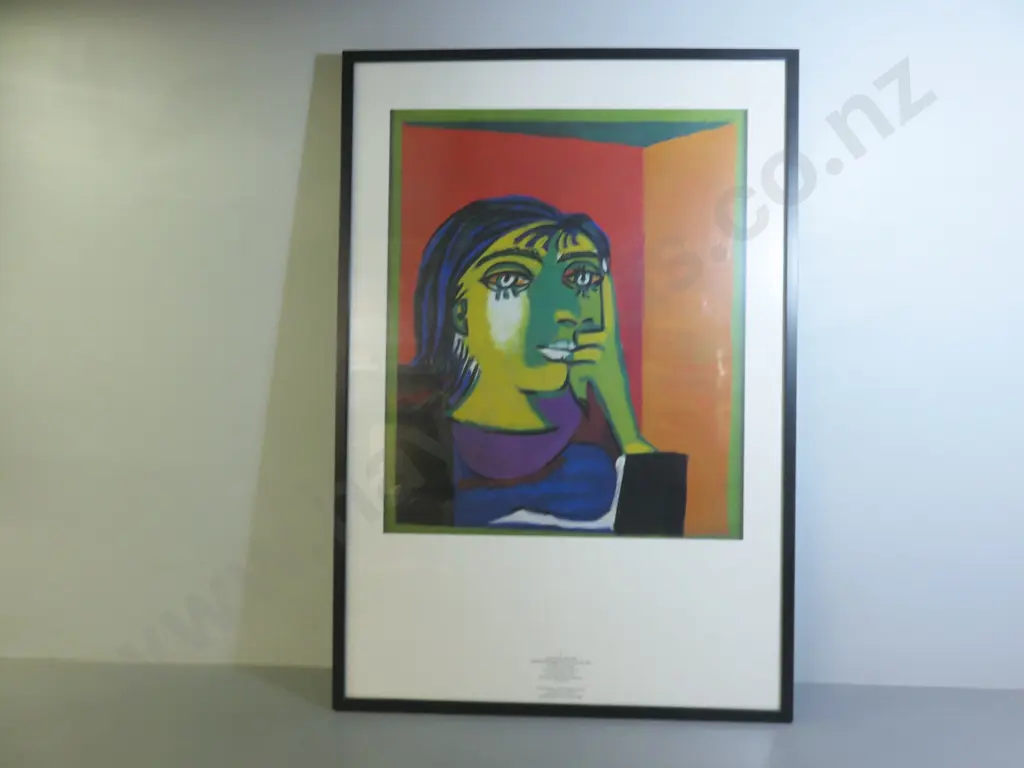 Rare original 1989 Auckland City Art Gallery Picasso advertising Print Image 1++