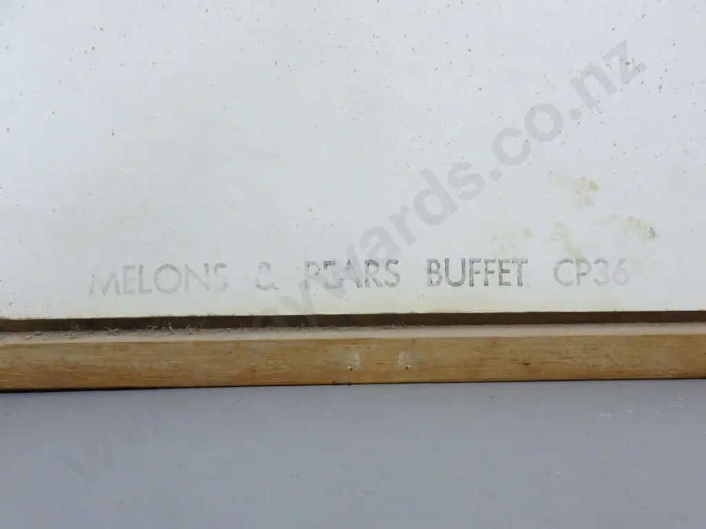 Early Bernard Buffet of France mid-century “still Life” print on board Image 1++