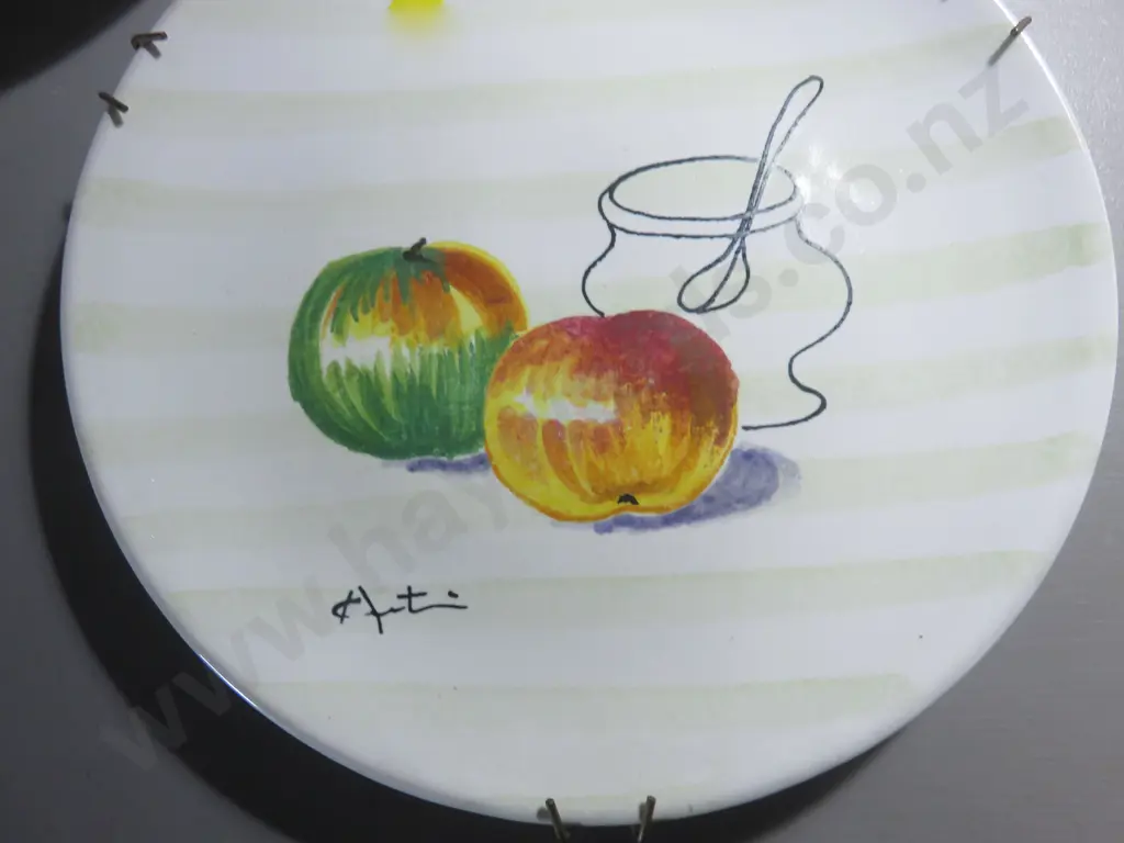 Trio of period Italian wall plates Image 1++