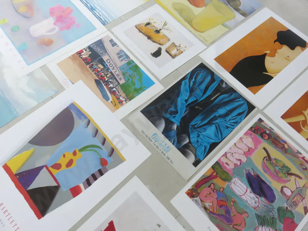 Mixed lot of art Prints Image 1++
