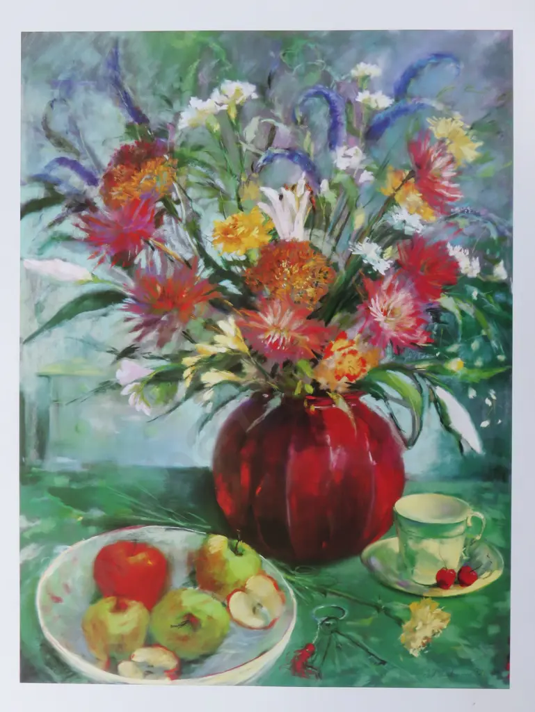 Mixed lot of floral art Prints Image 1++