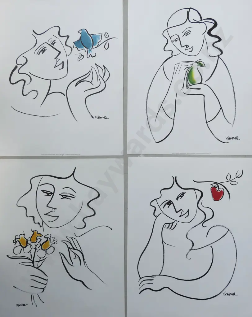 Collection of Marsha Hammel prints Image 1++