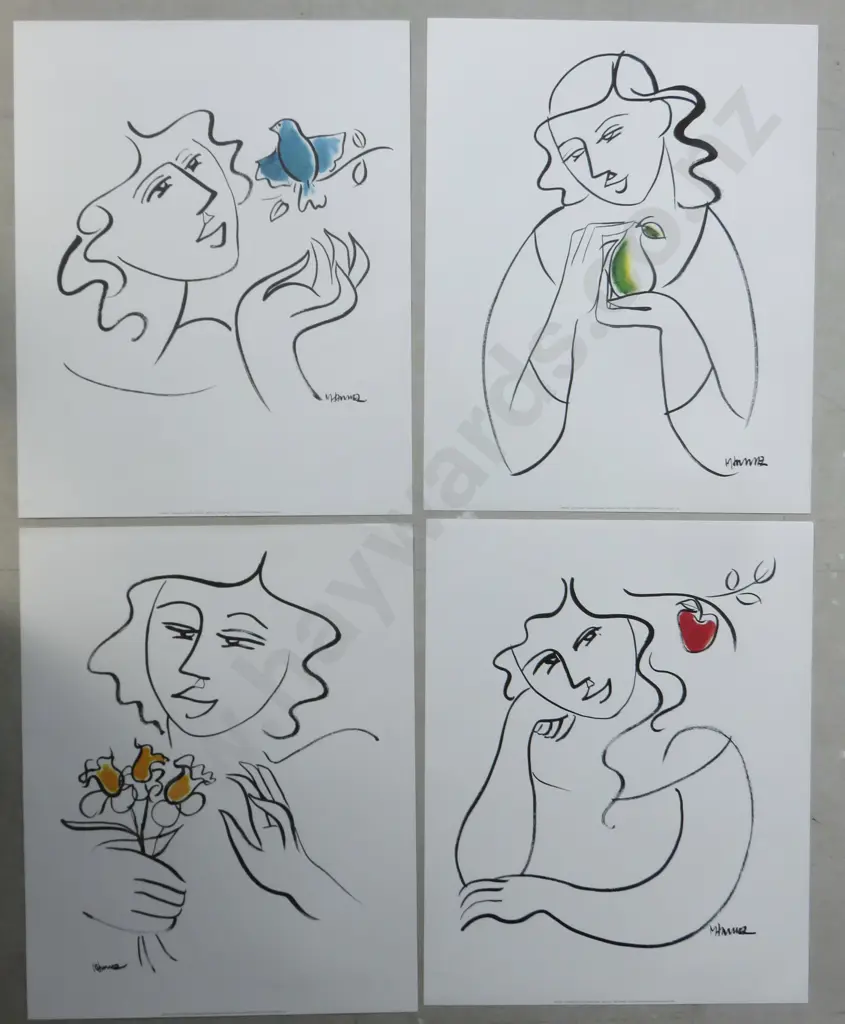 Collection of Marsha Hammel prints Image 1++