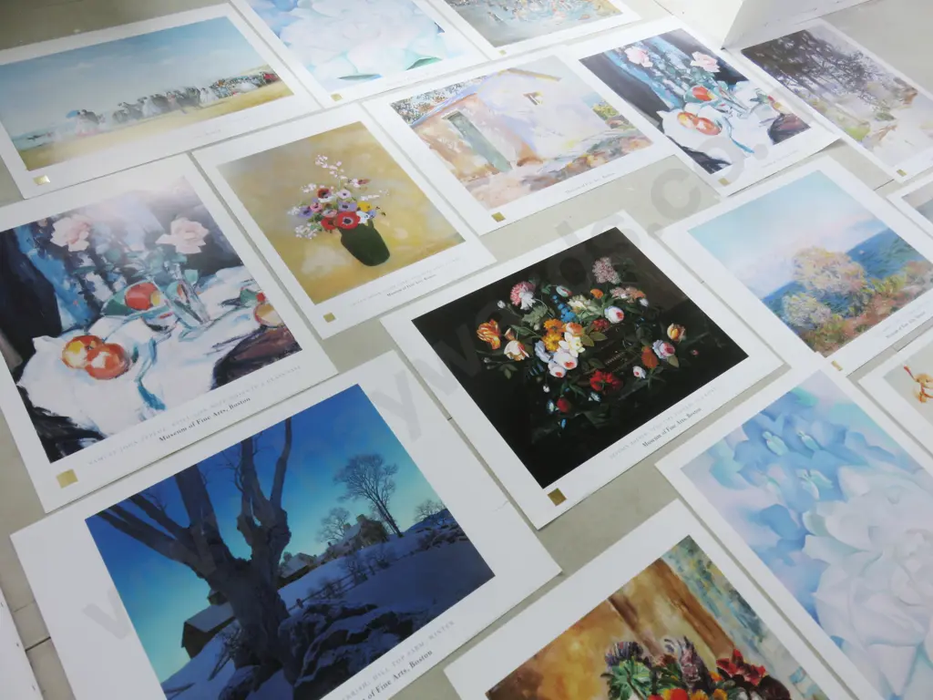 Portfolio of approximately 20 fine art prints Image 1++