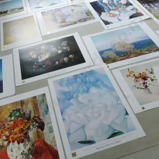 Portfolio of approximately 20 fine art prints