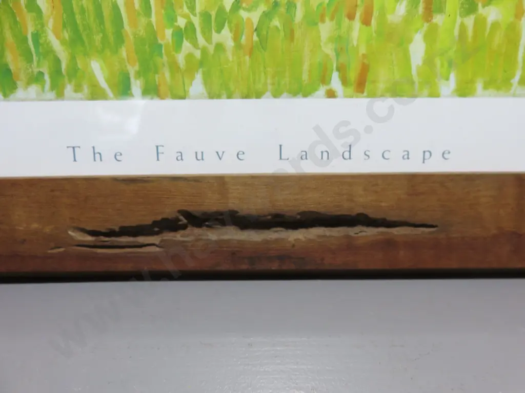 Framed print titled “The Fauve Landscape” Image 1++