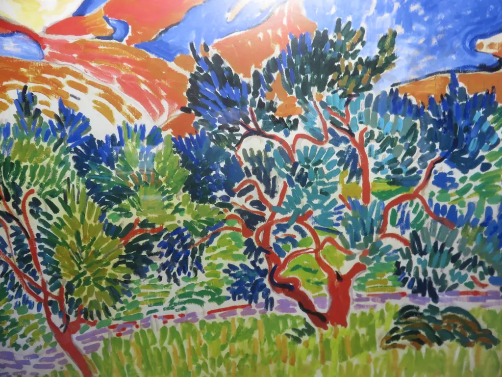 Framed print titled “The Fauve Landscape” Image 1++