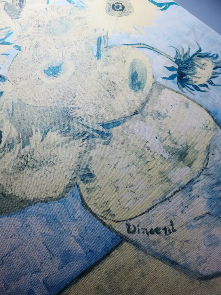 Early Vincent Van Gogh Sunflowers Print on board Image 1++