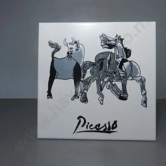 Vintage Picasso decorative hanging wall tile