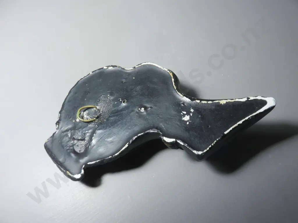 Vintage Plaster Black Lady Head wall hanging Image 1++