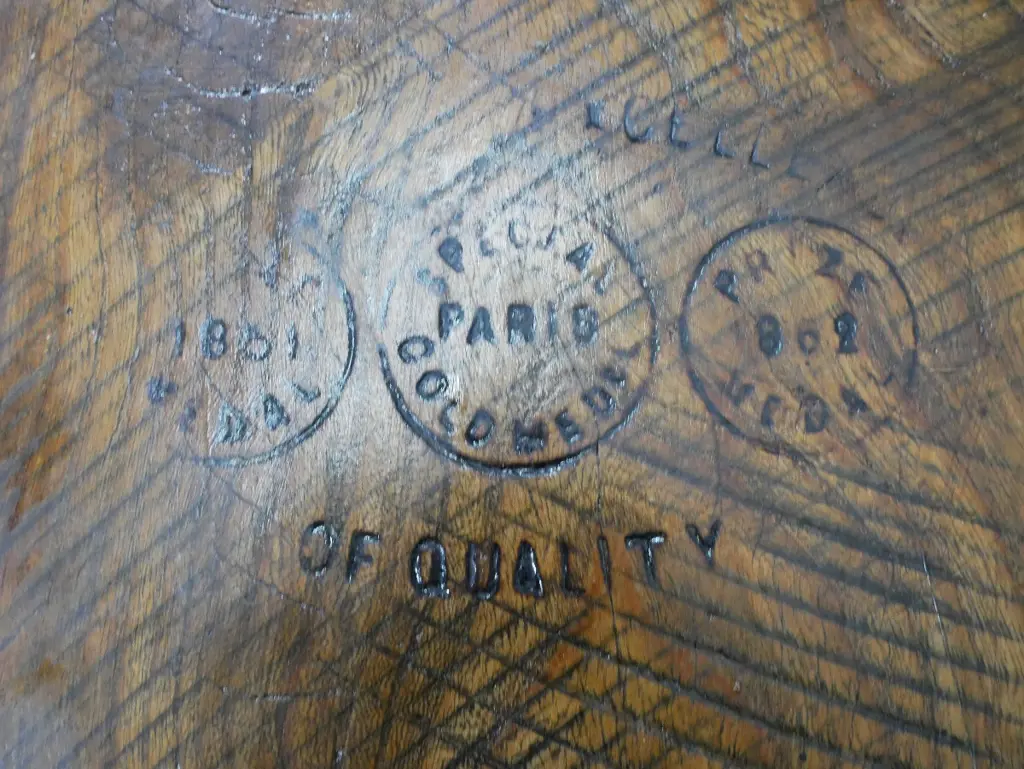 large Onions & Alldays timber, studded leather & iron forge bellows, with loose brass maker's plaque L1320 W840 Image 1++