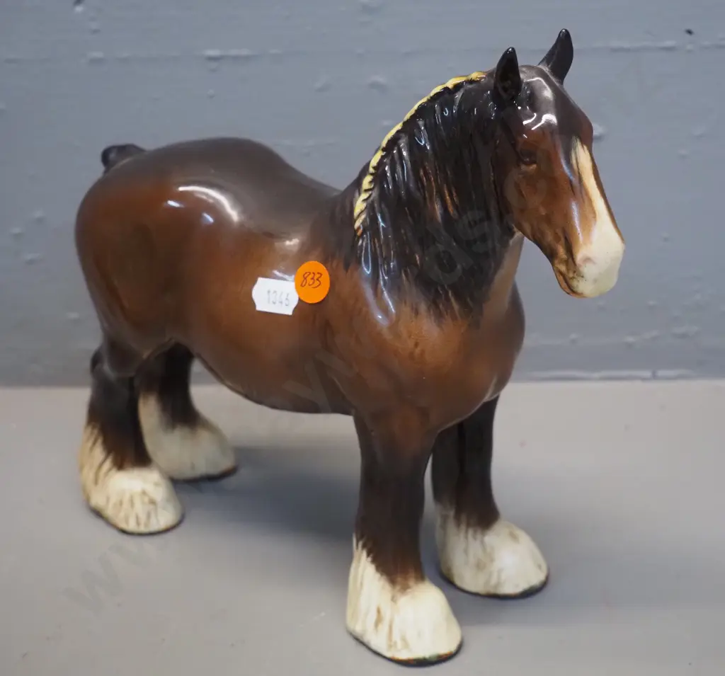 Beswick draft horse figure H220 L260 Image 1++