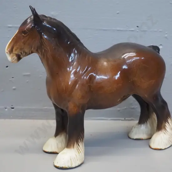 Beswick draft horse figure H220 L260