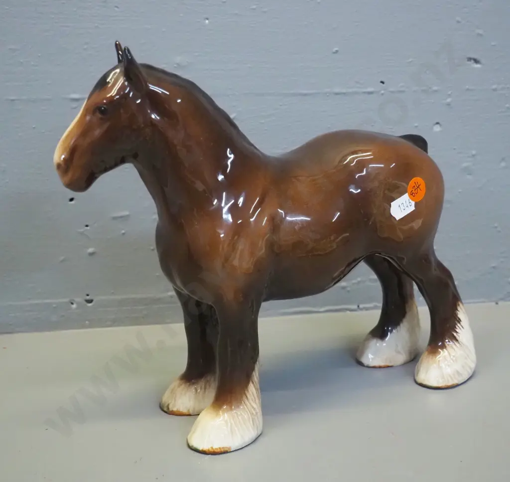 Beswick draft horse figure H220 L260 Image 1++