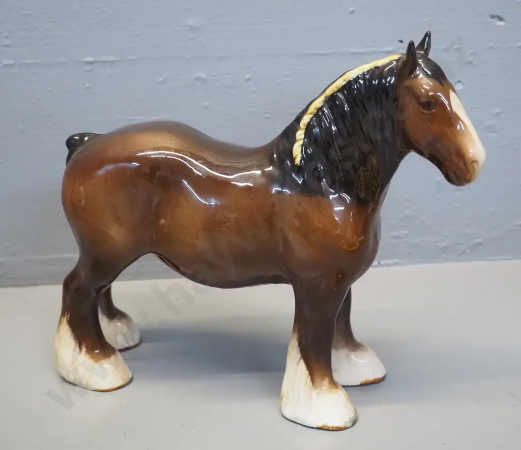 Beswick draft horse figure H220 L260 Image 1++