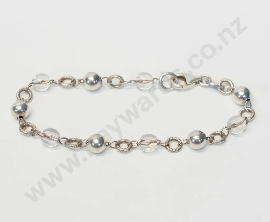 silver bracelet stamped 925 Image 1++