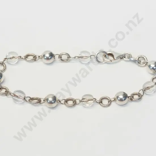silver bracelet stamped 925