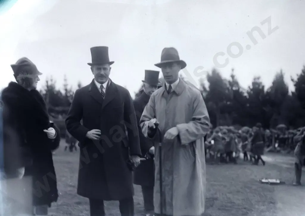 2 boxes glass plate negatives attrib. EA Philips: Duke of York (George VI) 1927 visit, assorted half-plate negatives etc Image 1++