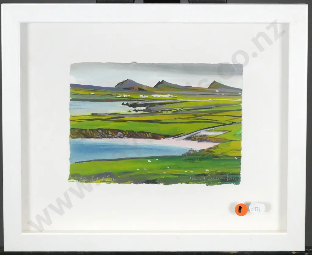 Janet de Wagt 2012 - framed acrylic - landscape H-130 W-180 Image 1++