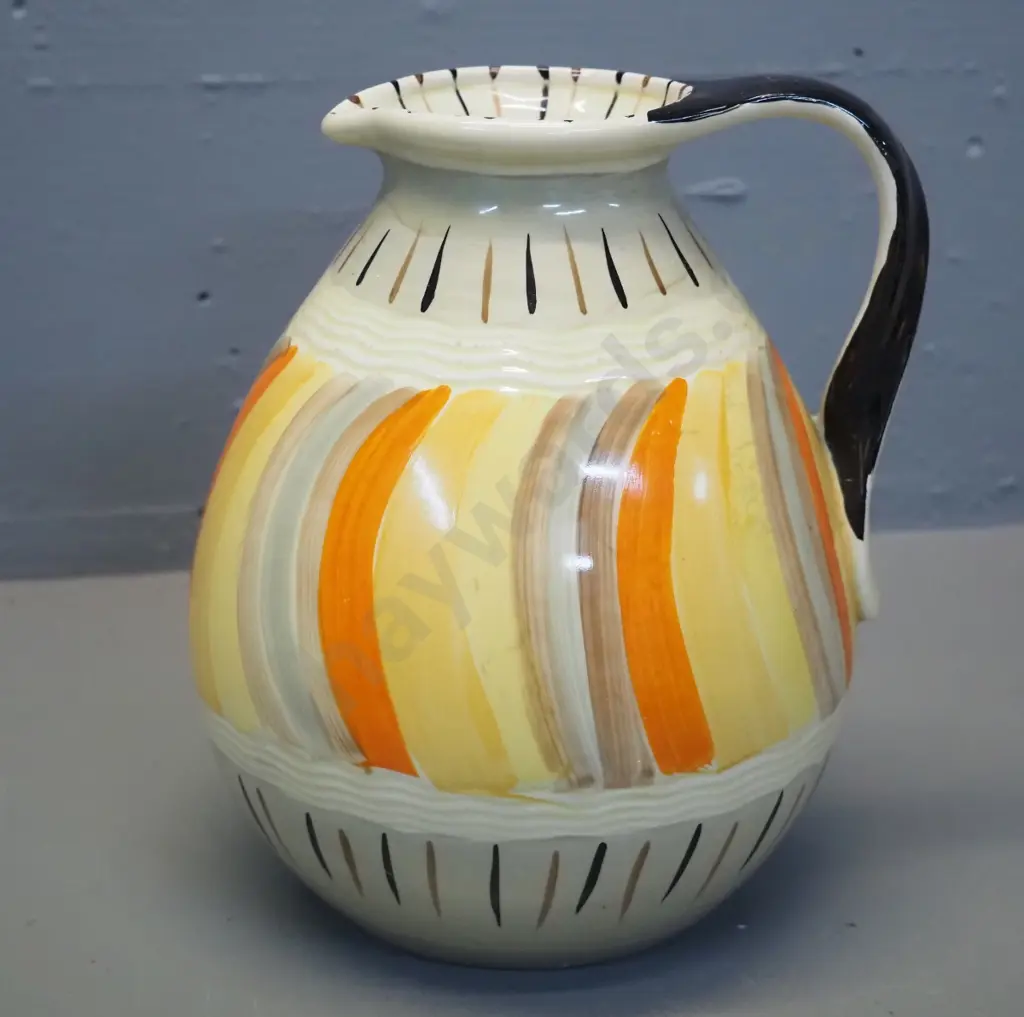 hand painted Myott jug H200 Image 1++