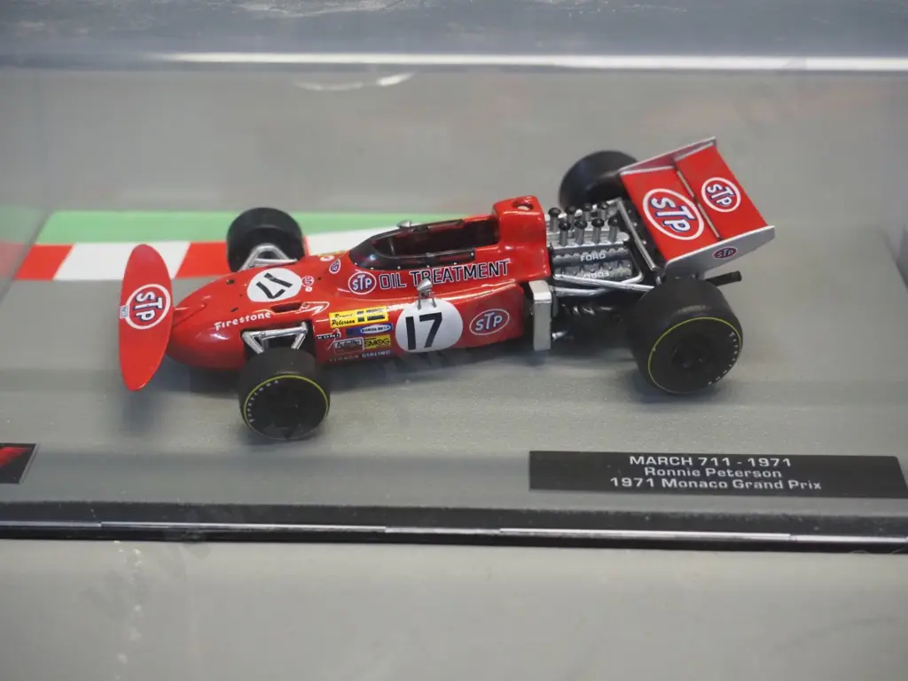 3 die-cast 1:43 scale Formula 1 racing cars - 1970 Pedro Rodriguez, 1971 Ronnie Paterson, 1972 Jean-Pierre Beltoise Image 1++