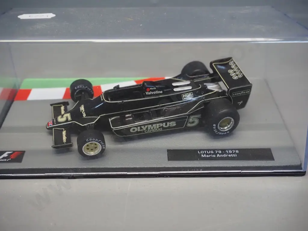 3 die-cast 1:43 scale Formula 1 racing cars - 1976 John Watson, 1978 Jean-Pierre Jabouille, 1978 Mario Andretti Image 1++