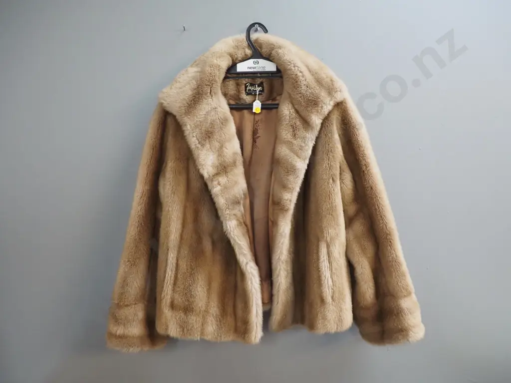 faux fur jacket - Furricoat by D. L. Ellis Auckland Image 1++