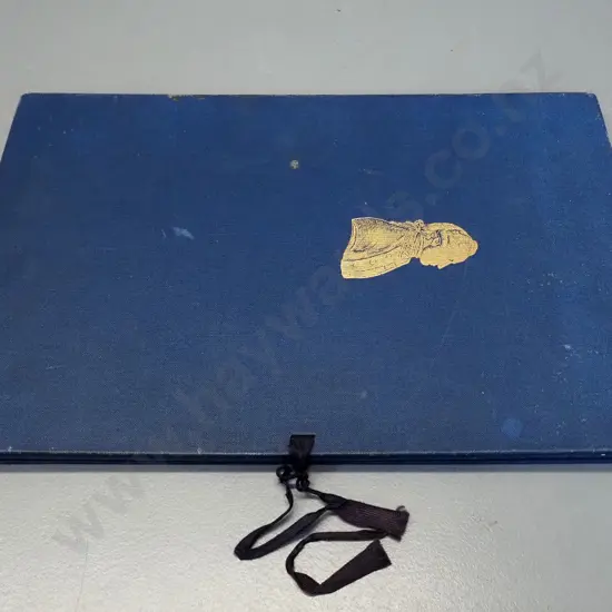 Journals of Captain James Cook - charts and views, loose sheets in hard covers, missing two, pub. Hakluyt Society 1955