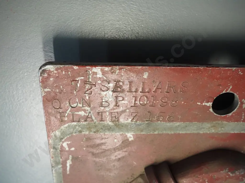 cast aluminium foundry or engineering form / model - this one marked Sellars etc. L-480 W-320 Image 1++