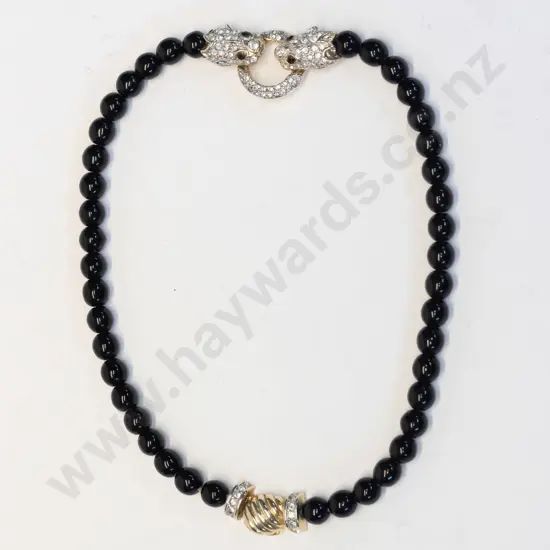 beaded costume necklace
