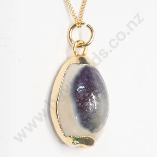 shell necklace chain stamped 925