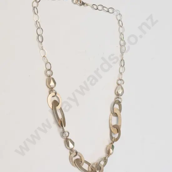 silver necklace stamped 925