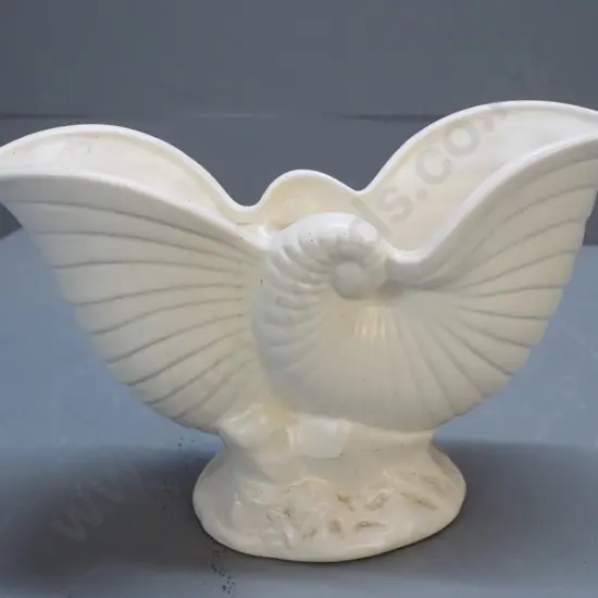 large Crown Lynn nautilus vase - No. 550