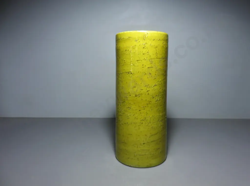 Strong early cylindrical Bitossi of Italy Vase  H-300 Image 1++