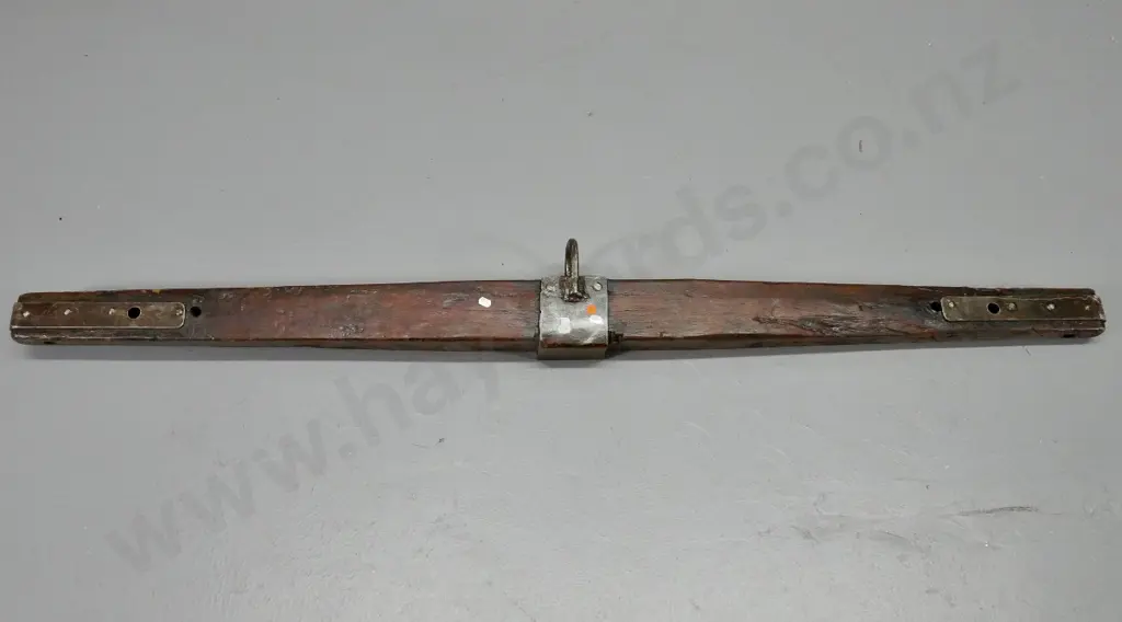 vintage swingle tree with hand-forged fittings L-1570 Image 1++