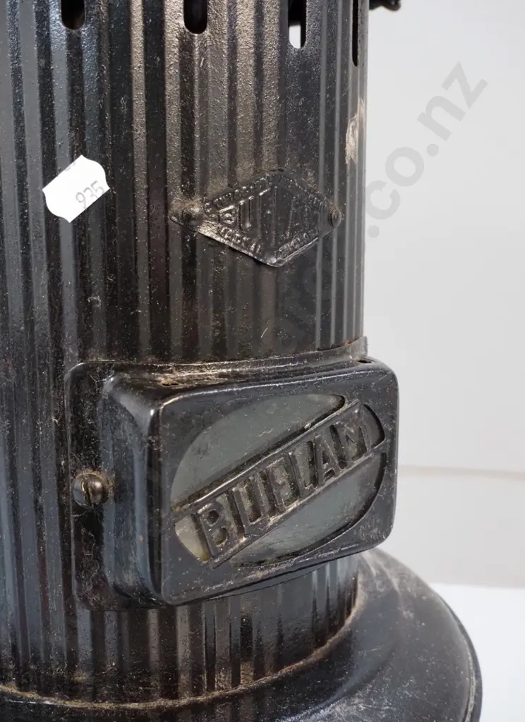 vintage Buflam kerosene stove / heater - Diameter 250 H430 with handle down Image 1++