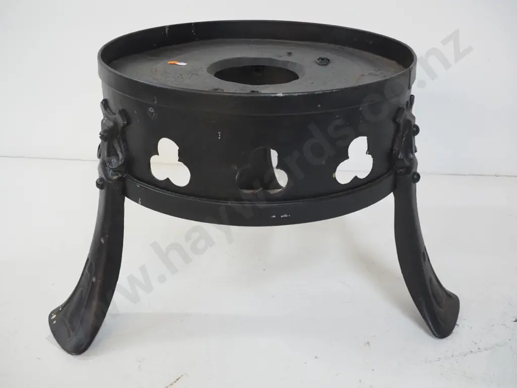 vintage black finished 3-footed stand for a copper H-320 D-370 Image 1++