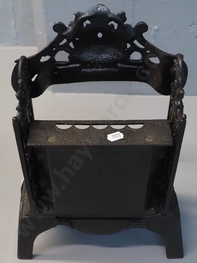 vintage cast iron Welsbach Kern Radiator small gas heater H-330 W-230 D-140 Image 1++