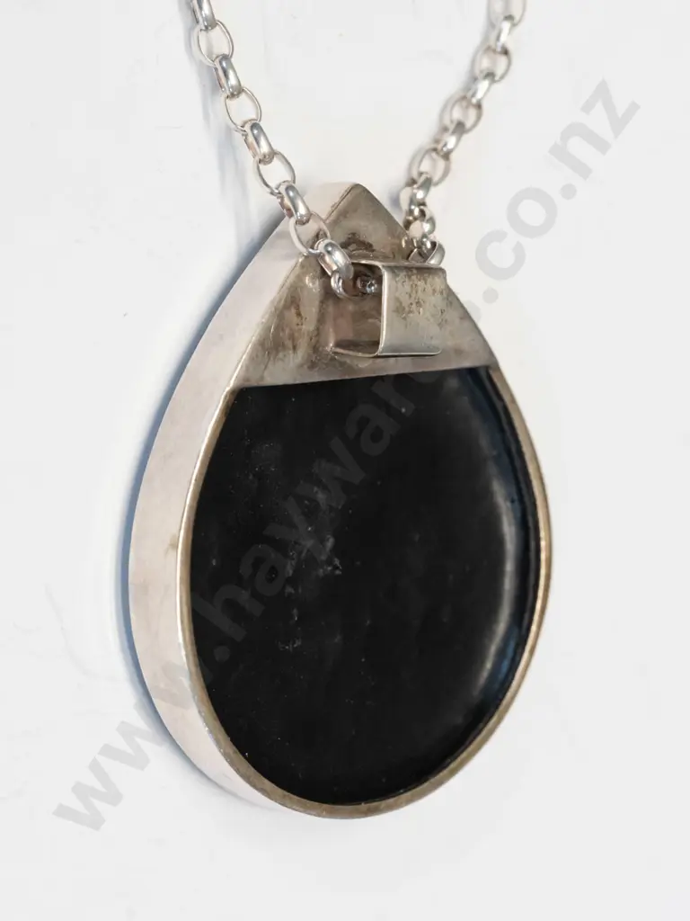 mother of pearl necklace all stamped 925 Image 1++