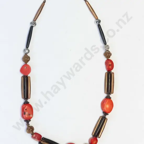 coral necklace
