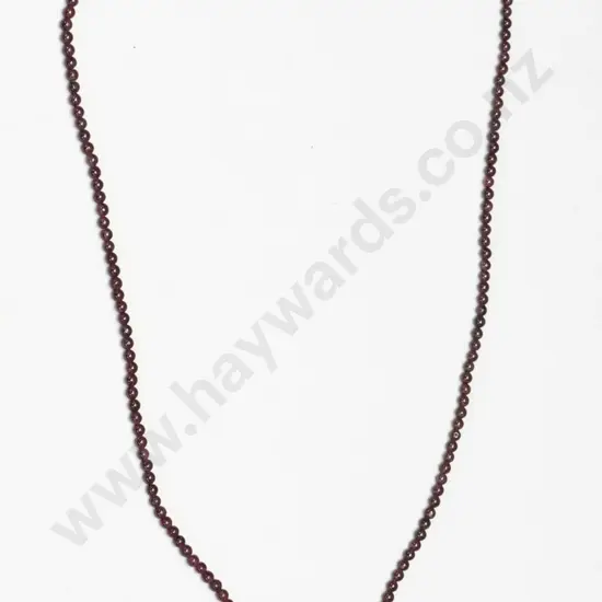 rhodilite garnet necklace