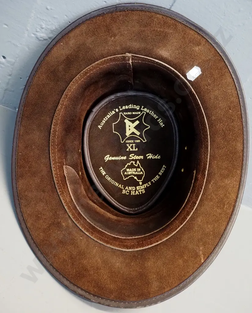 Australian BC (Bill Conner) Hats suede leather stockman's hat Image 1++