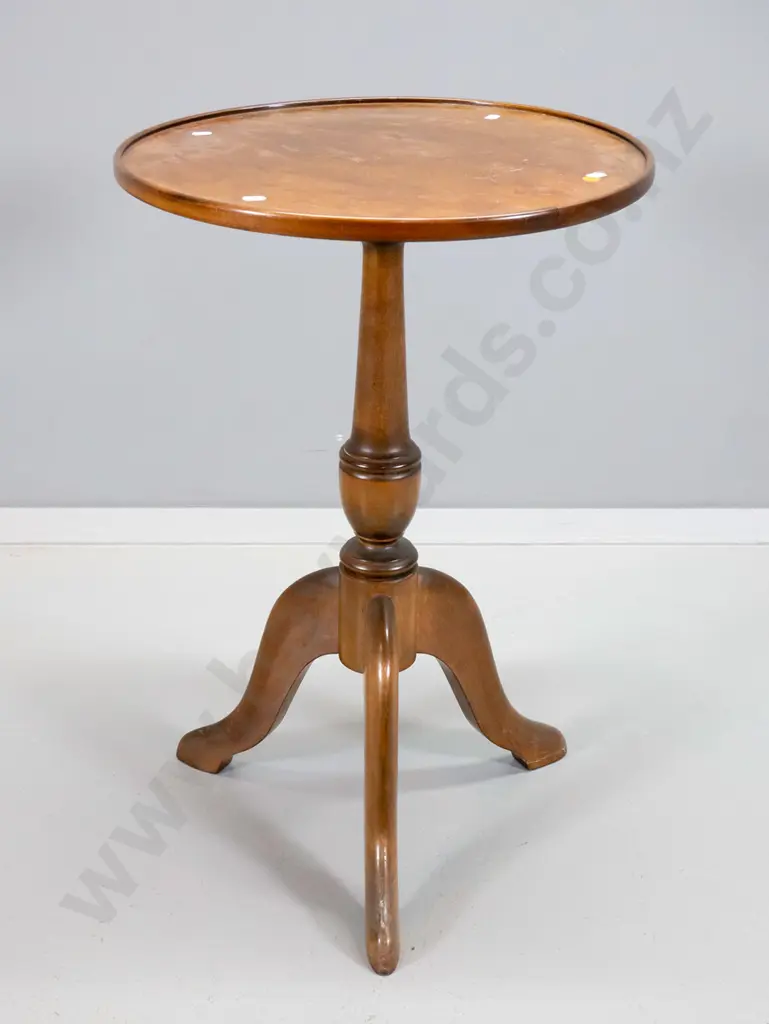 regency style occasional table - polish needs attention. H690 D450 Image 1++