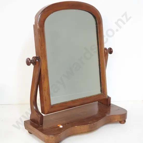 vintage small tabletop dressing table mirror H-580 W-450 D-200