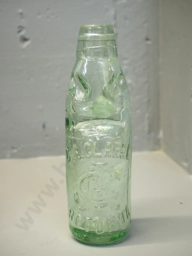 marble bottle with clear marble - C.A. Clarke Rotorua Image 1++